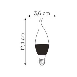 5W C35 MUM LED AMPUL E14