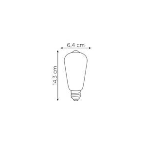 6W ST64 FLAMANLI AMPUL E27